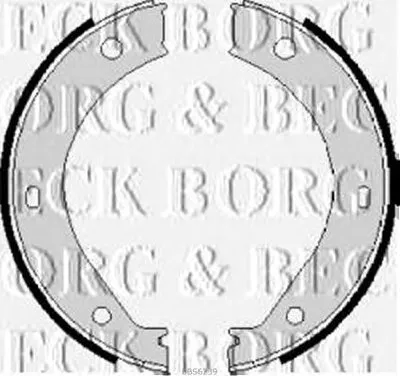 Комплект тормозных колодок BORG & BECK купить