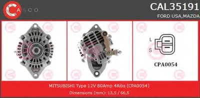 Генератор BRAND NEW SERIES CASCO купить