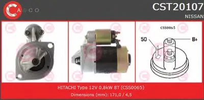 Стартер BRAND NEW SERIES CASCO купить