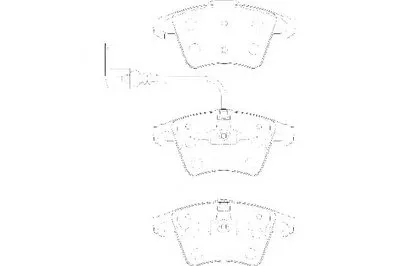 Комплект тормозных колодок, дисковый тормоз WAGNER купить