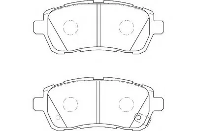 Комплект тормозных колодок, дисковый тормоз WAGNER купить
