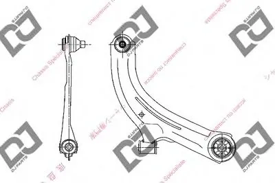 Рычаг независимой подвески колеса, подвеска колеса DJ PARTS купить