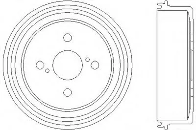 Тормозной барабан HELLA PAGID купить