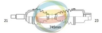 Приводной вал ODM-MULTIPARTS купить