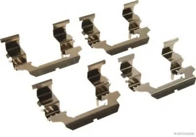 Комплектующие, колодки дискового тормоза HERTH+BUSS JAKOPARTS купить