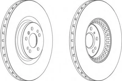 Тормозной диск PREMIER FERODO купить
