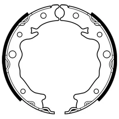Комплект тормозных колодок, стояночная тормозная система DELPHI купить