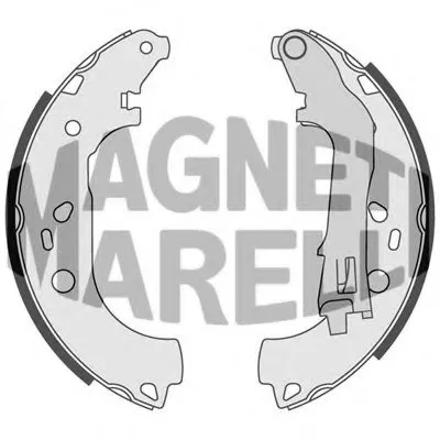 Тормозные колодки MAGNETI MARELLI купить