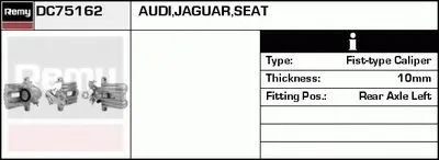 Тормозной суппорт Remanufactured REMY (Multiline) DELCO REMY купить