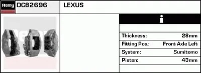 Тормозной суппорт Remanufactured REMY (Multiline) DELCO REMY купить