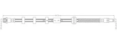 Тормозной шланг REMKAFLEX купить
