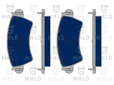 Комплект тормозных колодок, дисковый тормоз MALÒ купить