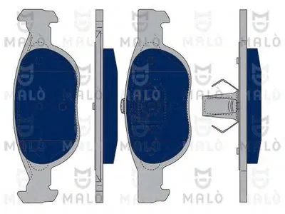 Комплект тормозных колодок, дисковый тормоз MALÒ купить