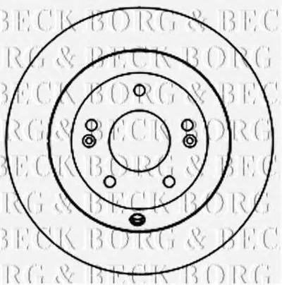 Тормозной диск BORG & BECK купить