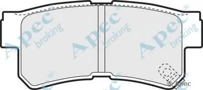 Комплект тормозных колодок, дисковый тормоз APEC braking купить