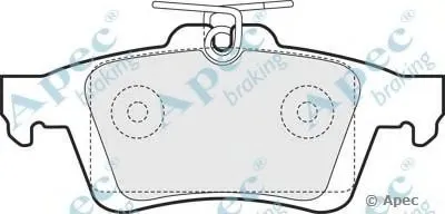 Комплект тормозных колодок, дисковый тормоз APEC braking купить
