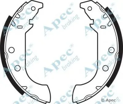 Тормозные колодки APEC braking купить