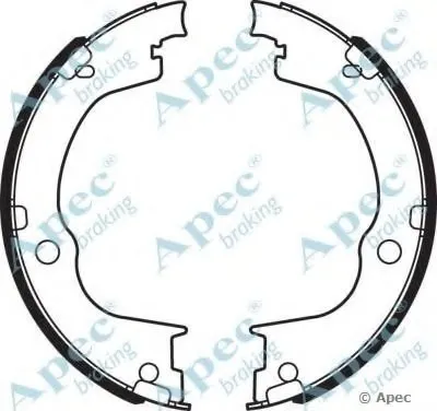 Тормозные колодки APEC braking купить