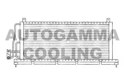 Конденсатор, кондиционер AUTOGAMMA купить