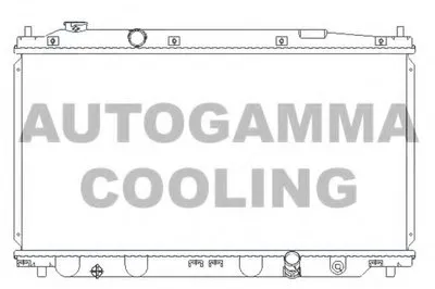Радиатор, охлаждение двигателя AUTOGAMMA купить