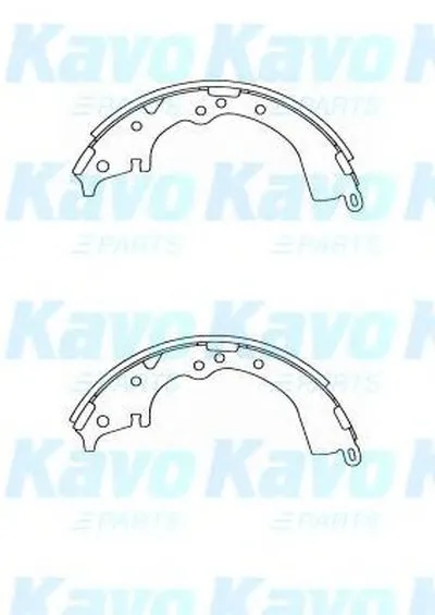Комплект тормозных колодок MK KASHIYAMA KAVO PARTS купить