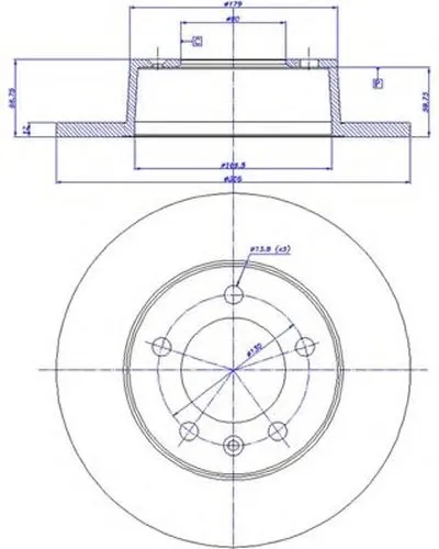Тормозной диск CAR купить