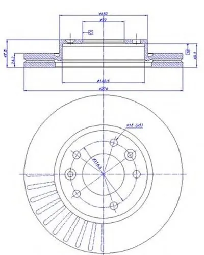 Тормозной диск CAR купить