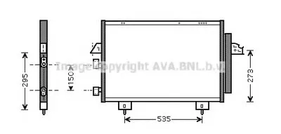 Конденсатор, кондиционер AVA QUALITY COOLING купить