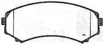 Комплект тормозных колодок, дисковый тормоз RAICAM купить