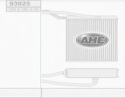 Теплообменник, отопление салона AHE купить