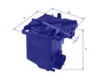 Топливный фильтр UNICO FILTER купить