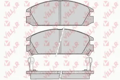 Комплект тормозных колодок, дисковый тормоз VILLAR купить