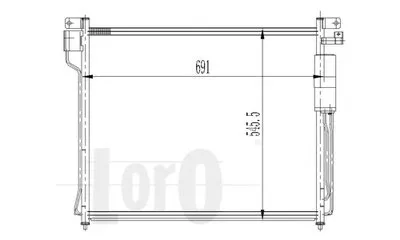 Конденсатор, кондиционер LORO купить