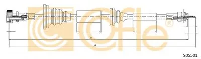 Тросик спидометра COFLE купить