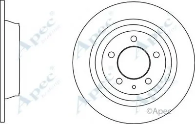 Тормозной диск APEC braking купить
