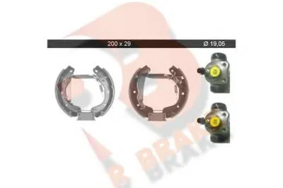 Комплект тормозных колодок R BRAKE купить