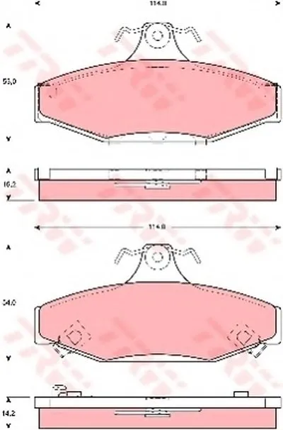 Комплект тормозных колодок, дисковый тормоз Dr!ve+ купить
