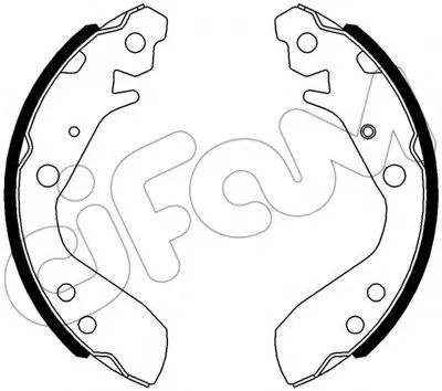Комплект тормозных колодок CIFAM купить