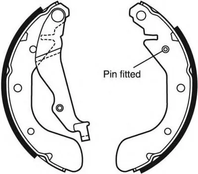 Комплект тормозных колодок MOTAQUIP купить
