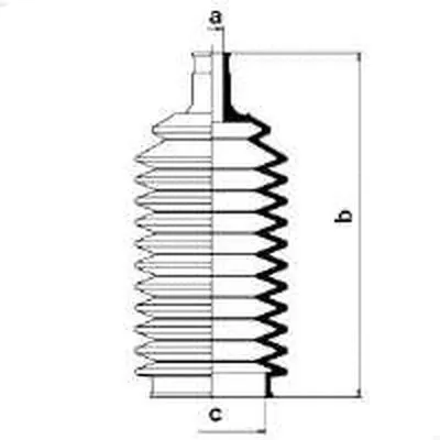 Пыльник, рулевое управление SPIDAN купить