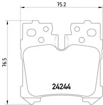 Комплект тормозных колодок, дисковый тормоз HELLA купить