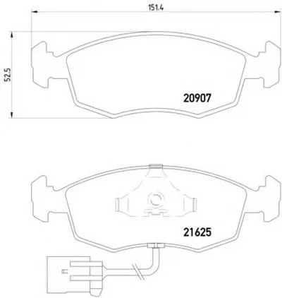 Комплект тормозных колодок, дисковый тормоз HELLA купить