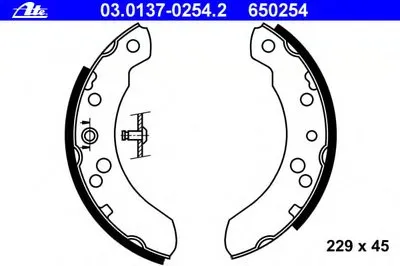 Комплект тормозных колодок ATE купить