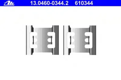Комплектующие, колодки дискового тормоза ATE купить