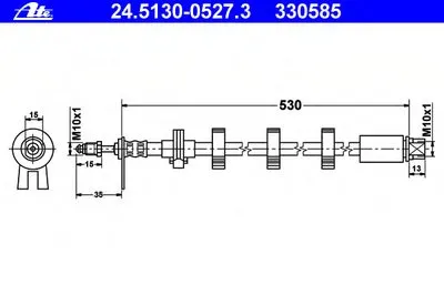 Тормозной шланг ATE купить