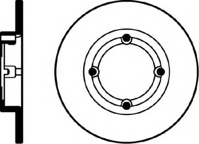 Тормозной диск TEXTAR купить