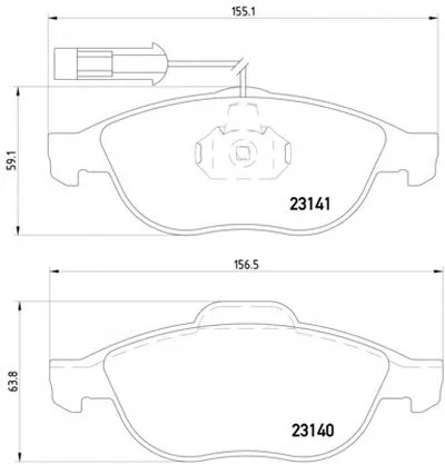 Комплект тормозных колодок, дисковый тормоз HELLA PAGID купить