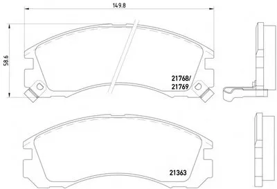 Комплект тормозных колодок, дисковый тормоз HELLA PAGID купить