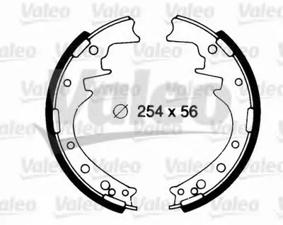 Комплект тормозных колодок VALEO купить