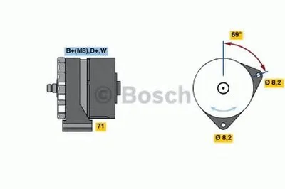 Генератор BOSCH купить